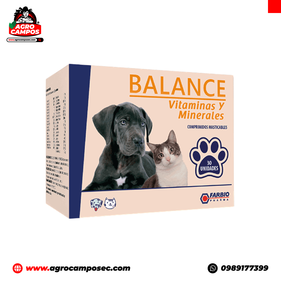 Balance Vitaminas y Minerales - Agro Campos