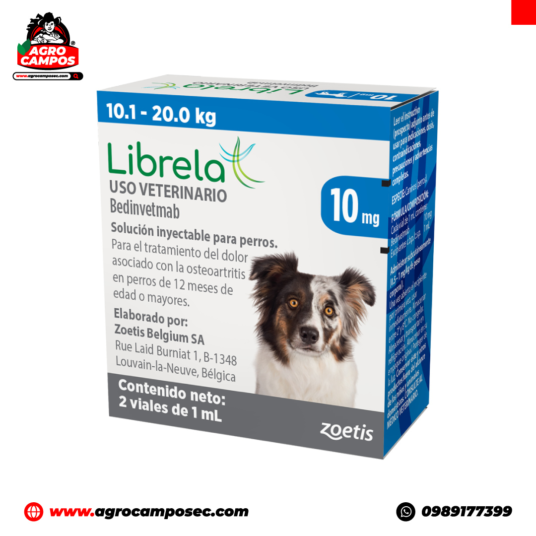 Librela Inyectable para Dolor por Osteoartritis en Perros