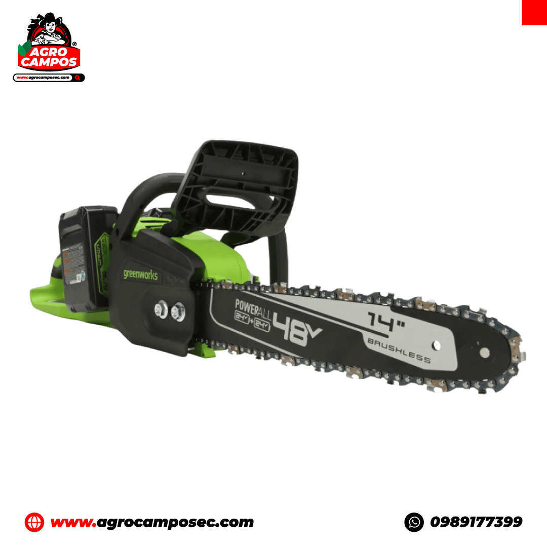 Motosierra Batería Greenworks 48V