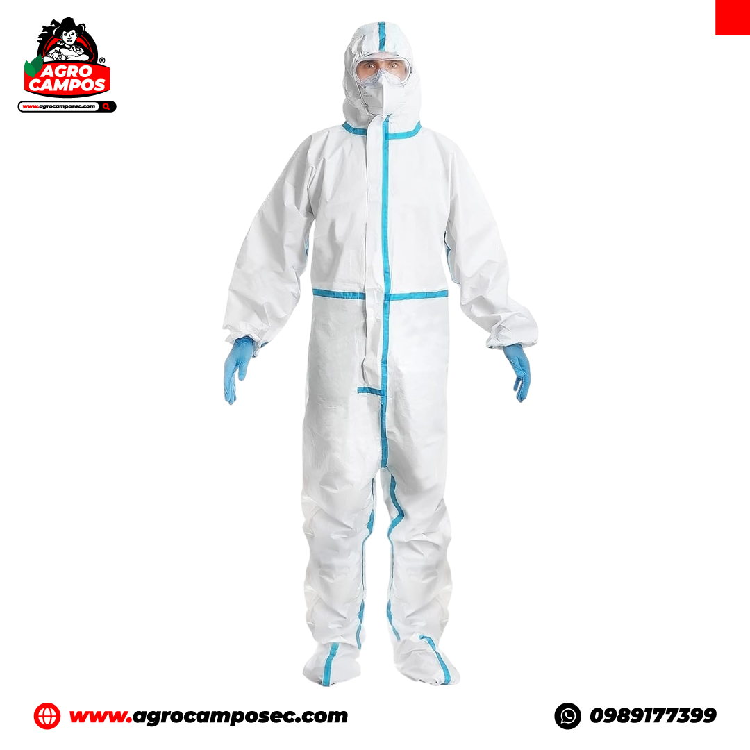 Overol Desechable con Capucha Paquete x5