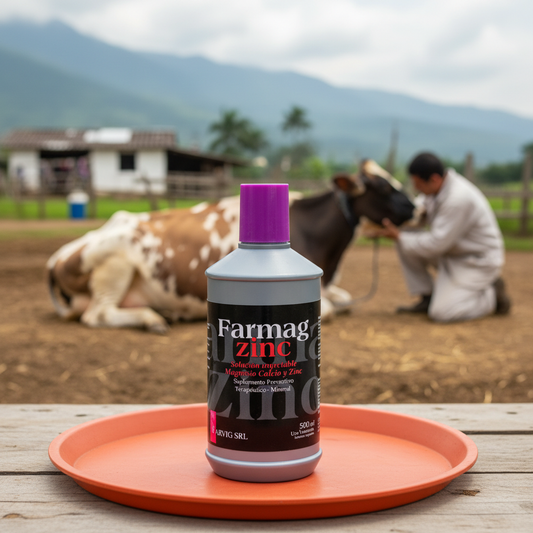 farmagzinc-vaca-fiebre-leche-bandeja-naranja