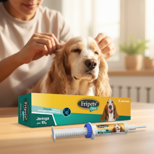 friots-cocker-masaje-oido-ungüento
