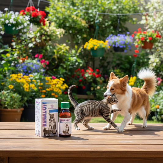 renalof-pets-prevencion-calculos-urinarios-perros-gatos-patio-ecuador