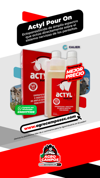 Actyl Pour On Garrapaticida
