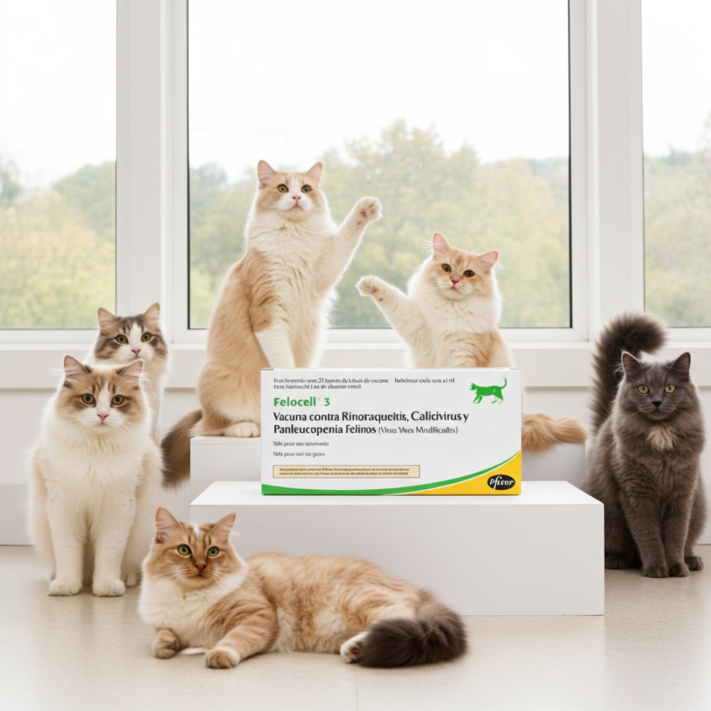 Vacuna Felocell 3 Gatos