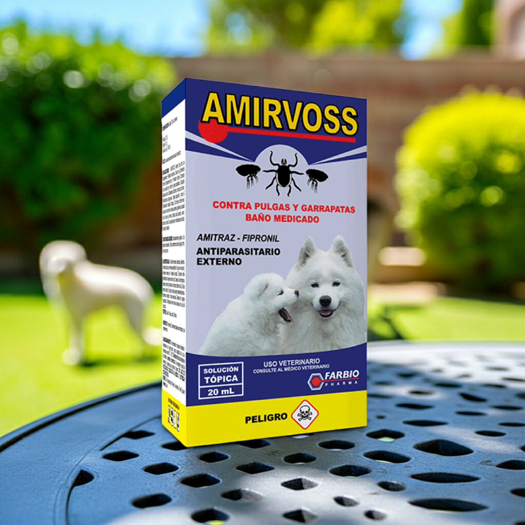 Amirvoss Garrapaticida Mascotas