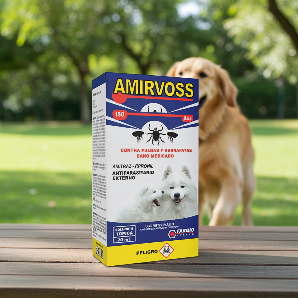 Amirvoss Garrapaticida Mascotas