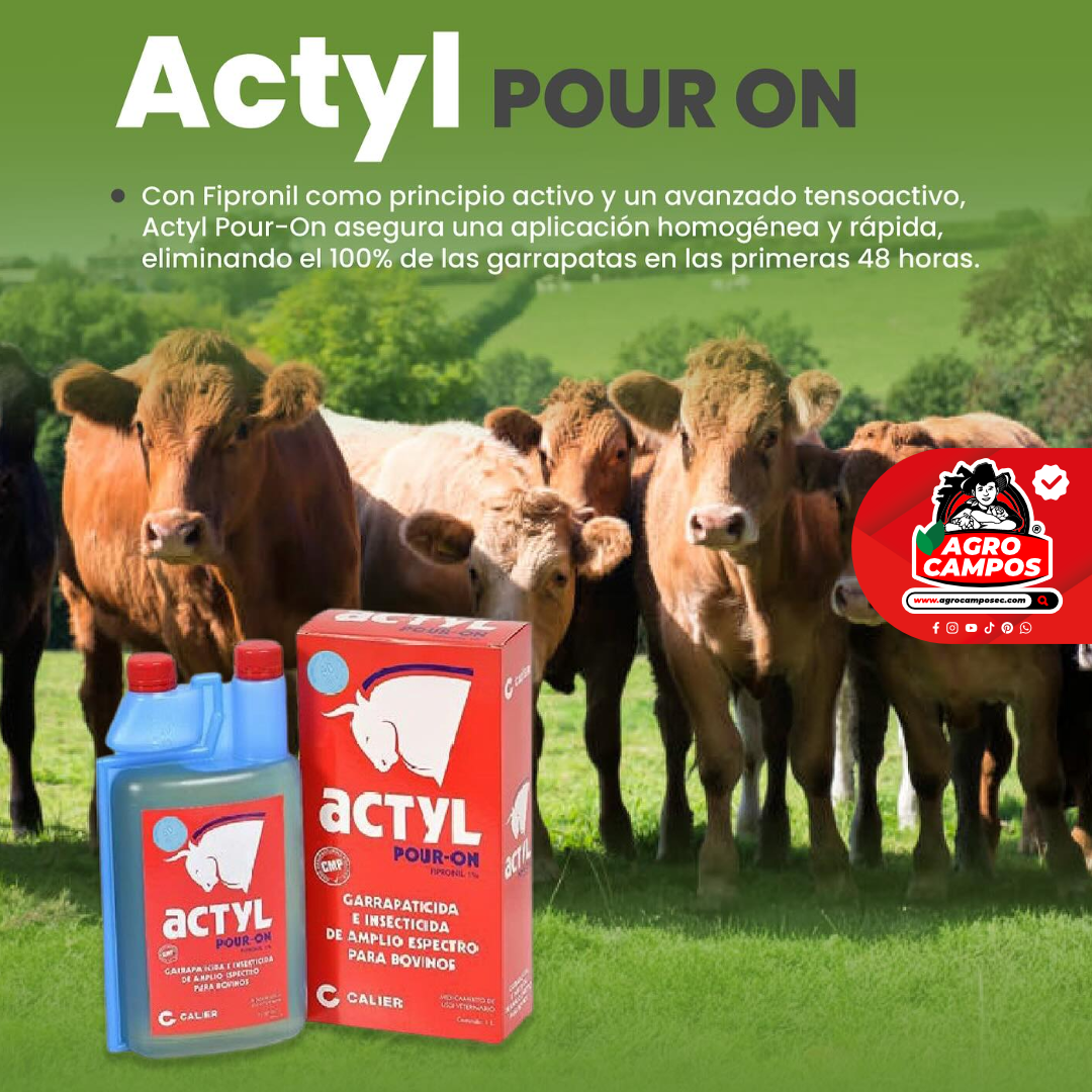 Actyl Pour On Garrapaticida