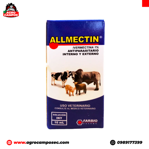 Allmectin Ivemectina 1% - Agro Campos®