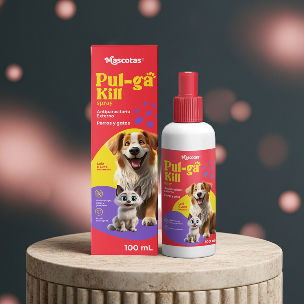 Pulgakill Pour On Antiparasitario Mascotas
