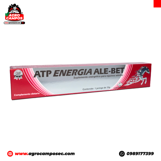 ATP Energia Suplemento Energetico Oral Equinos Adenosin Trifosfato Ecuador - Agro Campos® Online Store
