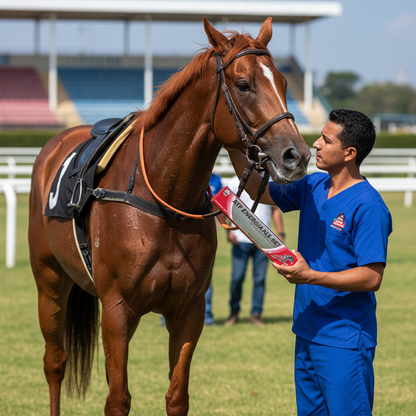 ATP Energia Veterinario Caballo Sudado Post Carrera Paddock Ecuador - Agro Campos® Online Store
