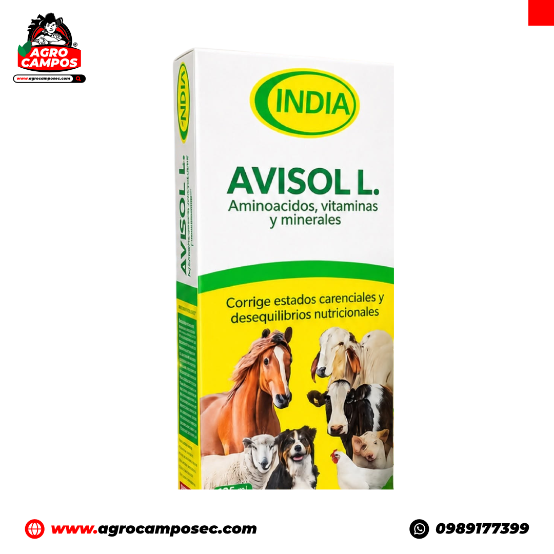 Avisol L Aminoácidos Vitaminas y Minerales