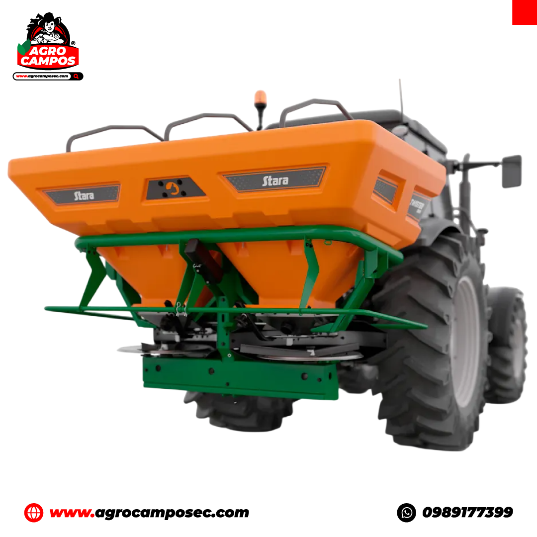 Abonadora Distribuidora Stara Twister 1500 de Tasa Fija para Tractor