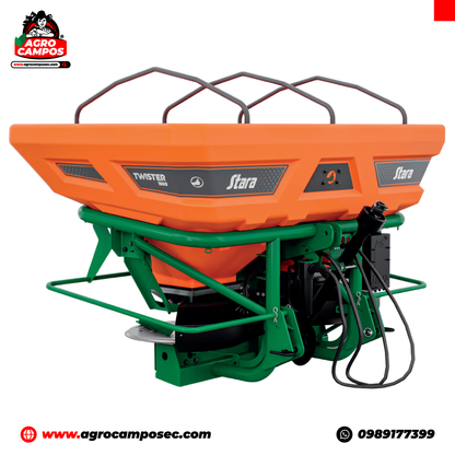 Abonadora Distribuidora Stara Twister 1500 de Tasa Fija para Tractor