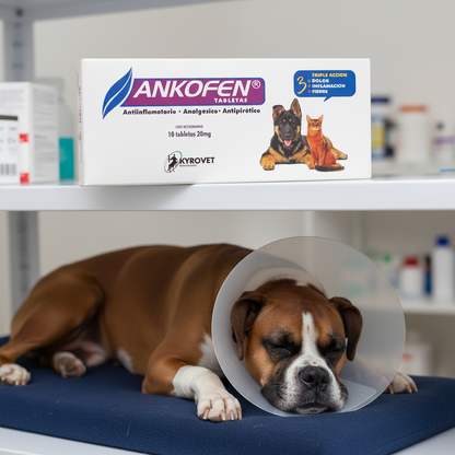 Ankofen Tabletas Boxer Post Cirugia Collar Recuperacion Analgesico Ecuador - Agro Campos® Online Store
