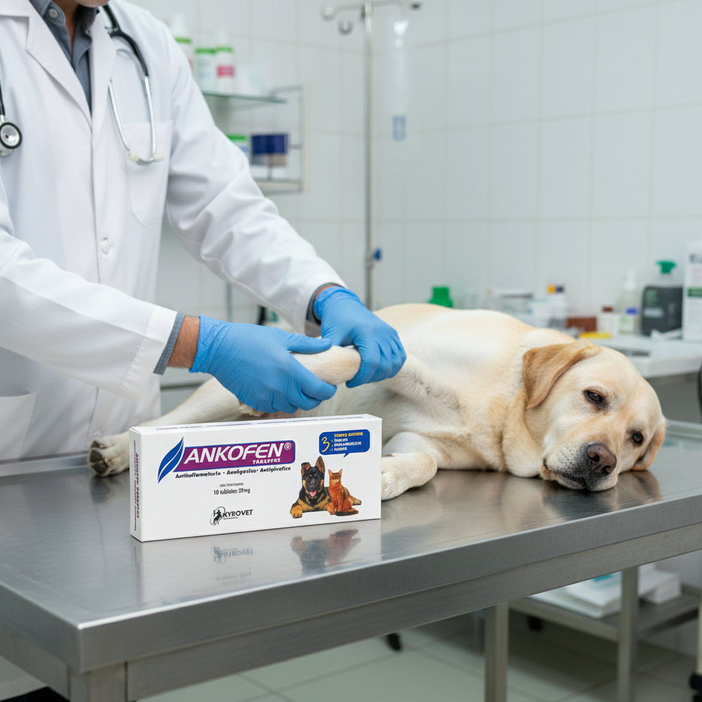 Ankofen Tabletas Clinica Veterinaria Rodilla Artritica Labrador Ketoprofeno Ecuador - Agro Campos® Online Store

