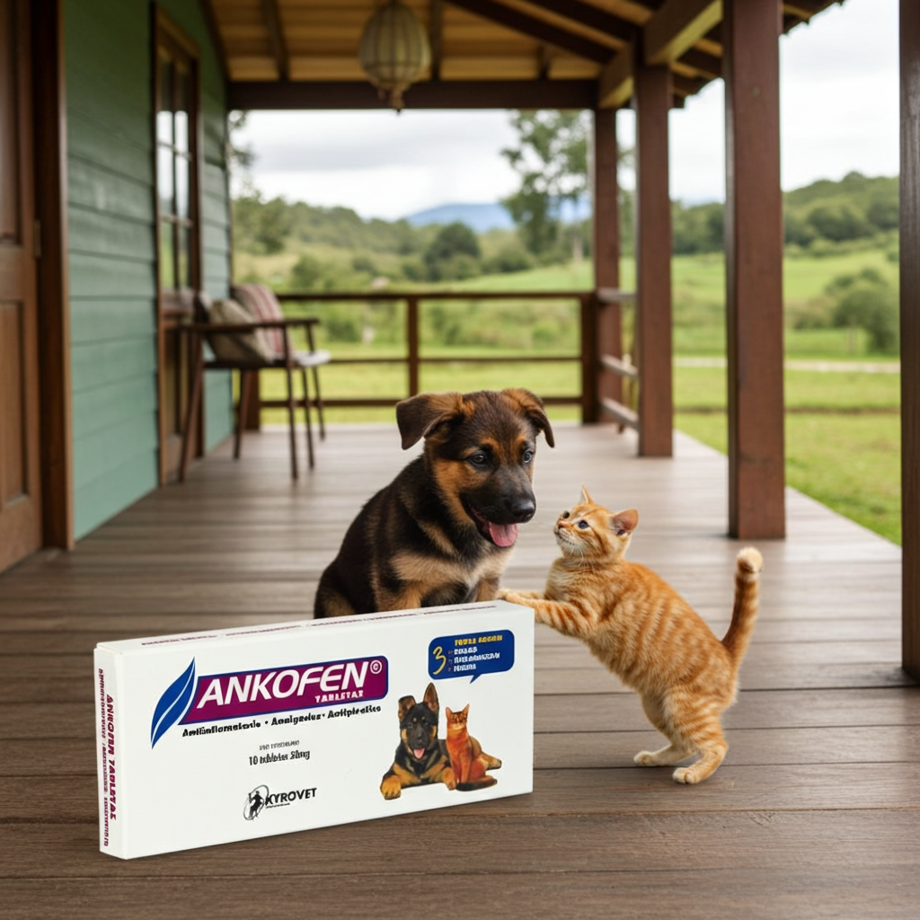 Ankofen Tabletas Ketoprofeno Dolor Articular Caninos Felinos Ecuador - Agro Campos® Online Store

