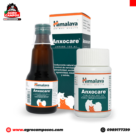Anxocare Himalaya Suplemento Natural Ansiedad Estres Agresividad Hiperexcitabilidad Perros Gatos Ecuador - Agro Campos® Online Store

