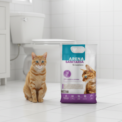 Arena Sanitaria Gatos Montana Bentonita Natural Bano Felinos Aglomeracion Rapida Ecuador - Agro Campos® Online Store
