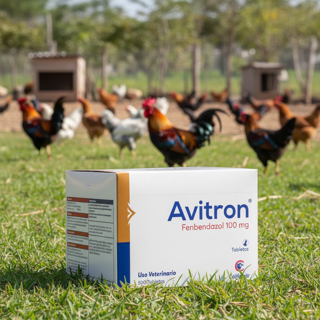 Avitron Tabletas Aves Campo Libres Gallos Gallinas Antiparasitario Ecuador - Agro Campos® Online Store
