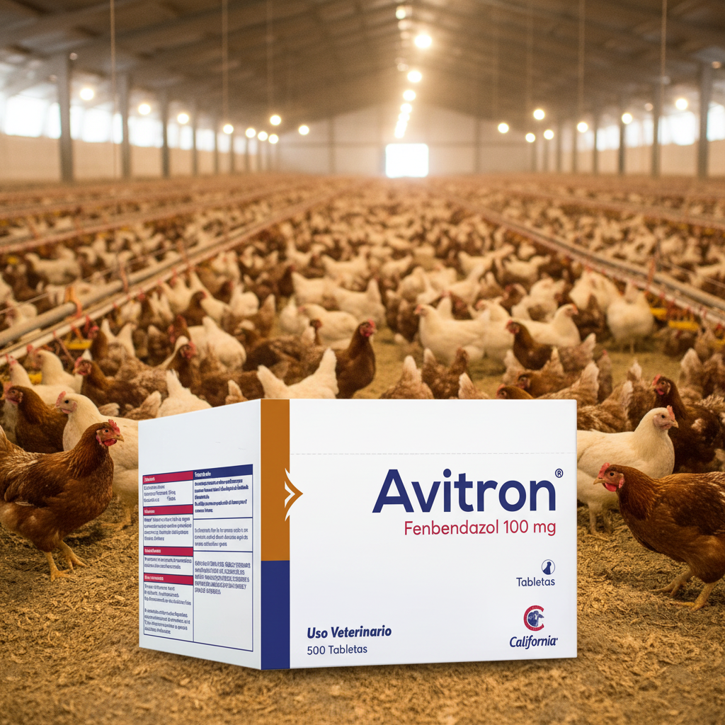 Avitron Tabletas Granja Avicola Comercial Pollos Fenbendazol Ecuador - Agro Campos® Online Store
