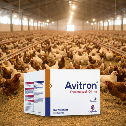 Avitron Tabletas Granja Avicola Comercial Pollos Fenbendazol Ecuador - Agro Campos® Online Store

