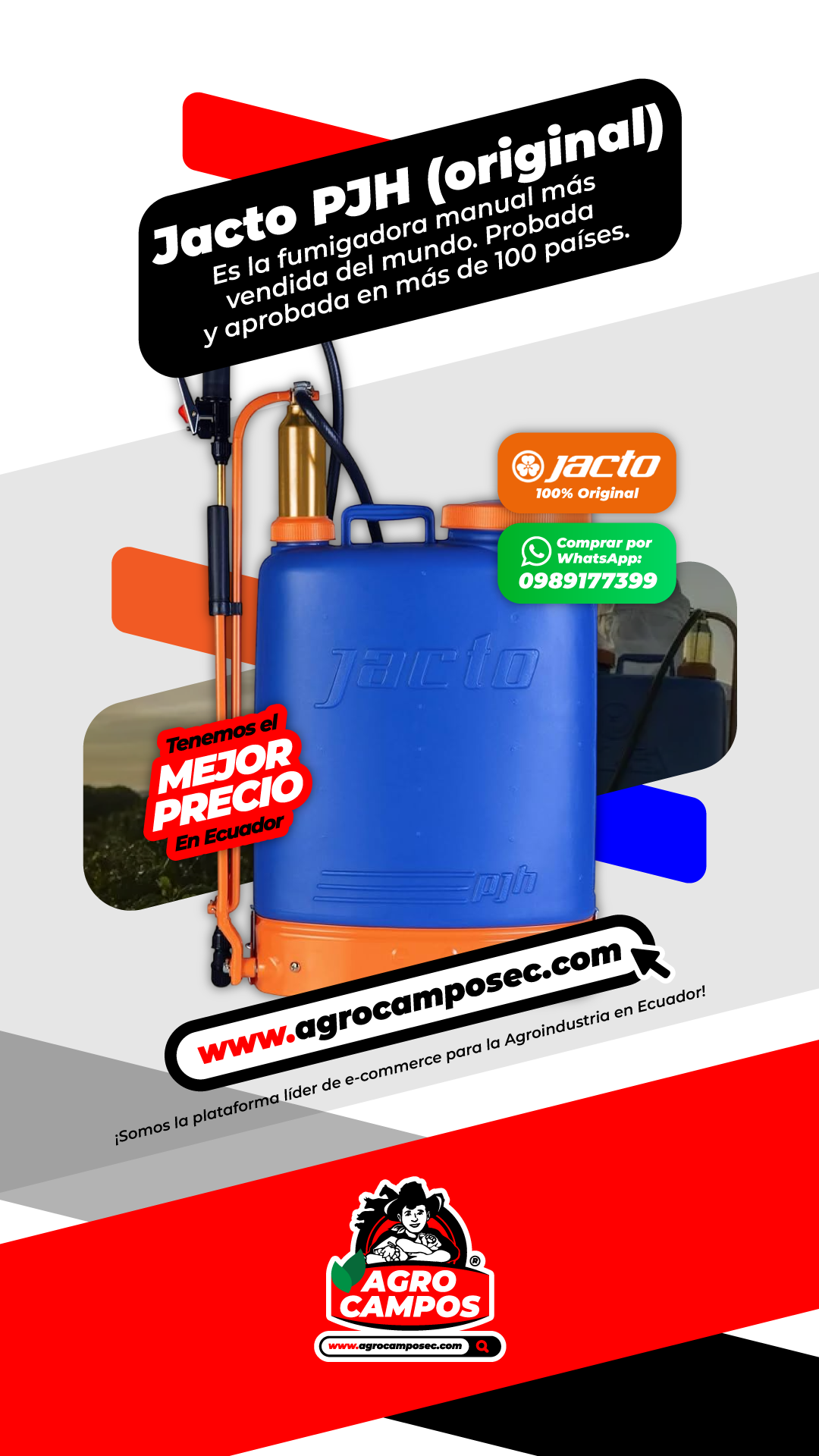 Fumigadora Jacto PJH