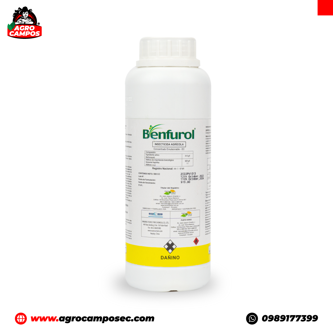 Insecticida Benfurol - Agro Campos®