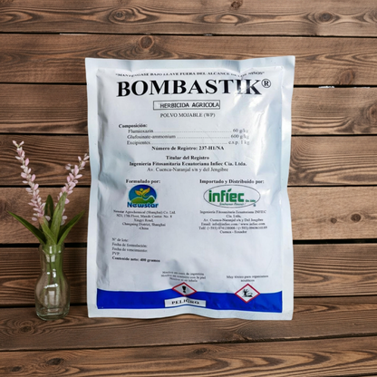 BOMBASTIK herbicida ecuador granja glufosinato amonio infiec agricola seis