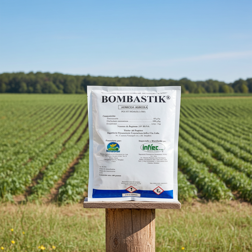 BOMBASTIK herbicida ecuador granja glufosinato amonio infiec agricola tres