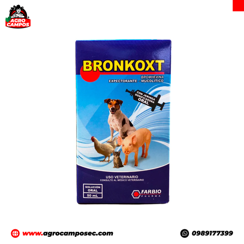 Bronkoxt Oral 50 ml - Agro Campos®