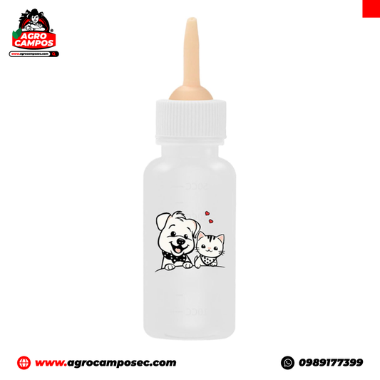 Biberón para Mascotas de 50 ml Paquete x3