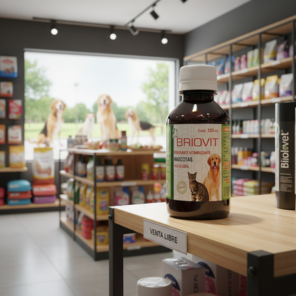 Briovit Tienda Mascotas Estante Suplemento Vitamínico Perros Gatos Ecuador - Agro Campos® Online Store
