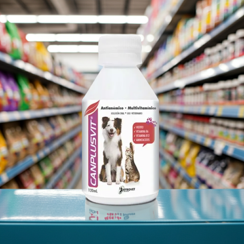 Canplusvit Oral Vitaminas Minerales Perros Gatos Convalecencia Ecuador - Agro Campos® Online Store
