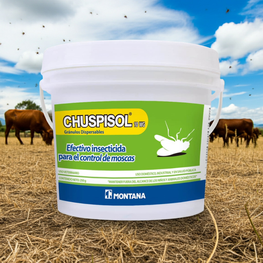 Chuspisol Tiametoxam Atrayente Moscas Rapido Derribo Sanidad Animal Ecuador - Agro Campos® Online Store
