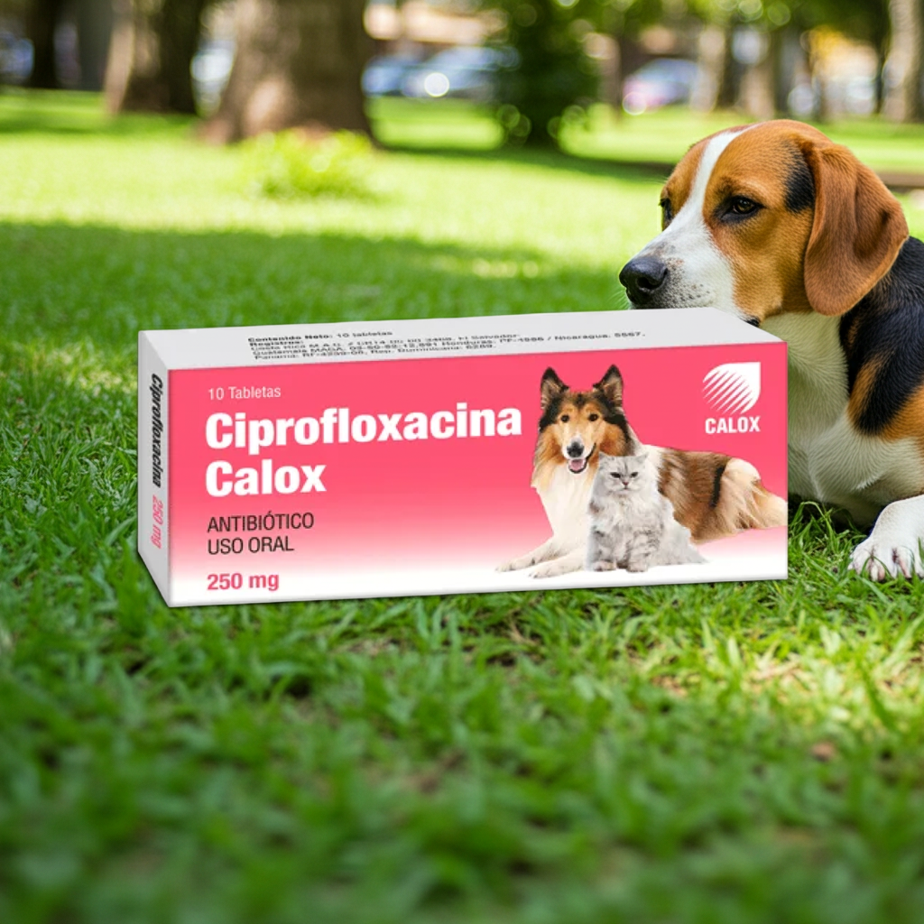 Ciprofloxacina Calox 200mg Tabletas Antibiotico Mascotas Veterinario Ecuador - Agro Campos® Online Store