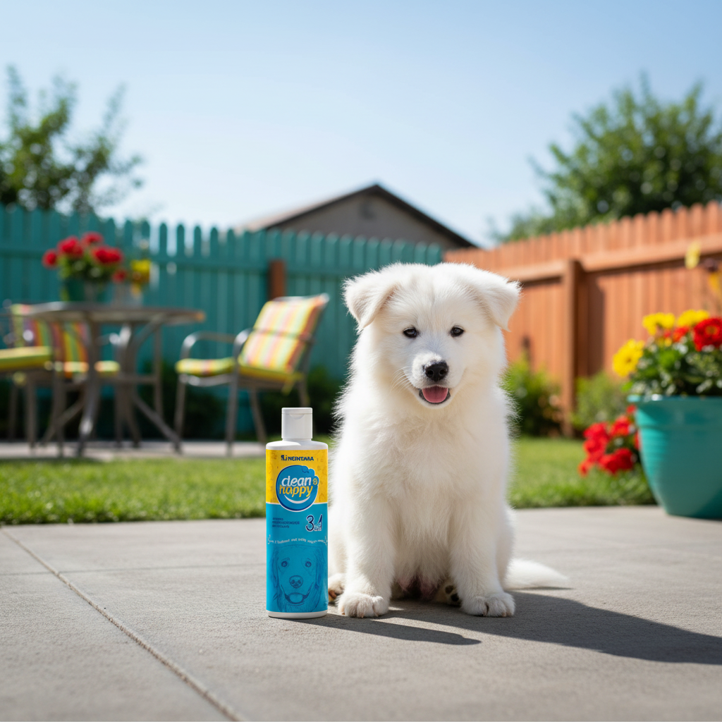 Clean Happy Montana Shampoo Cachorros Patio Antipulgas Suavizante Pelaje Ecuador - Agro Campos® Online Store
