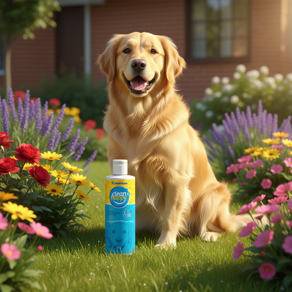 Clean Happy Montana Shampoo Veterinario Perros Jardin Proteccion Pulgas Ecuador - Agro Campos® Online Store
