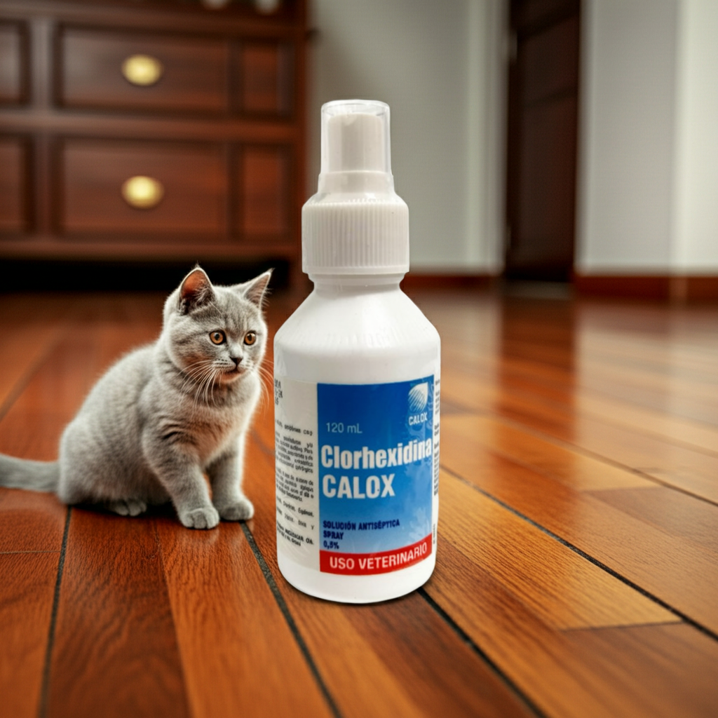 Clorhexidina 0.50% Spray Ulceraciones Cutaneas Conducto Auditivo Caninos Ecuador - Agro Campos® Online Store