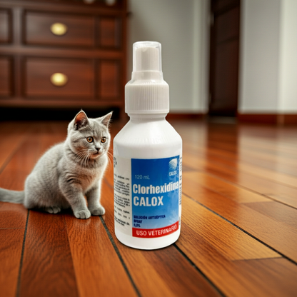 Clorhexidina 0.50% Spray Ulceraciones Cutaneas Conducto Auditivo Caninos Ecuador - Agro Campos® Online Store