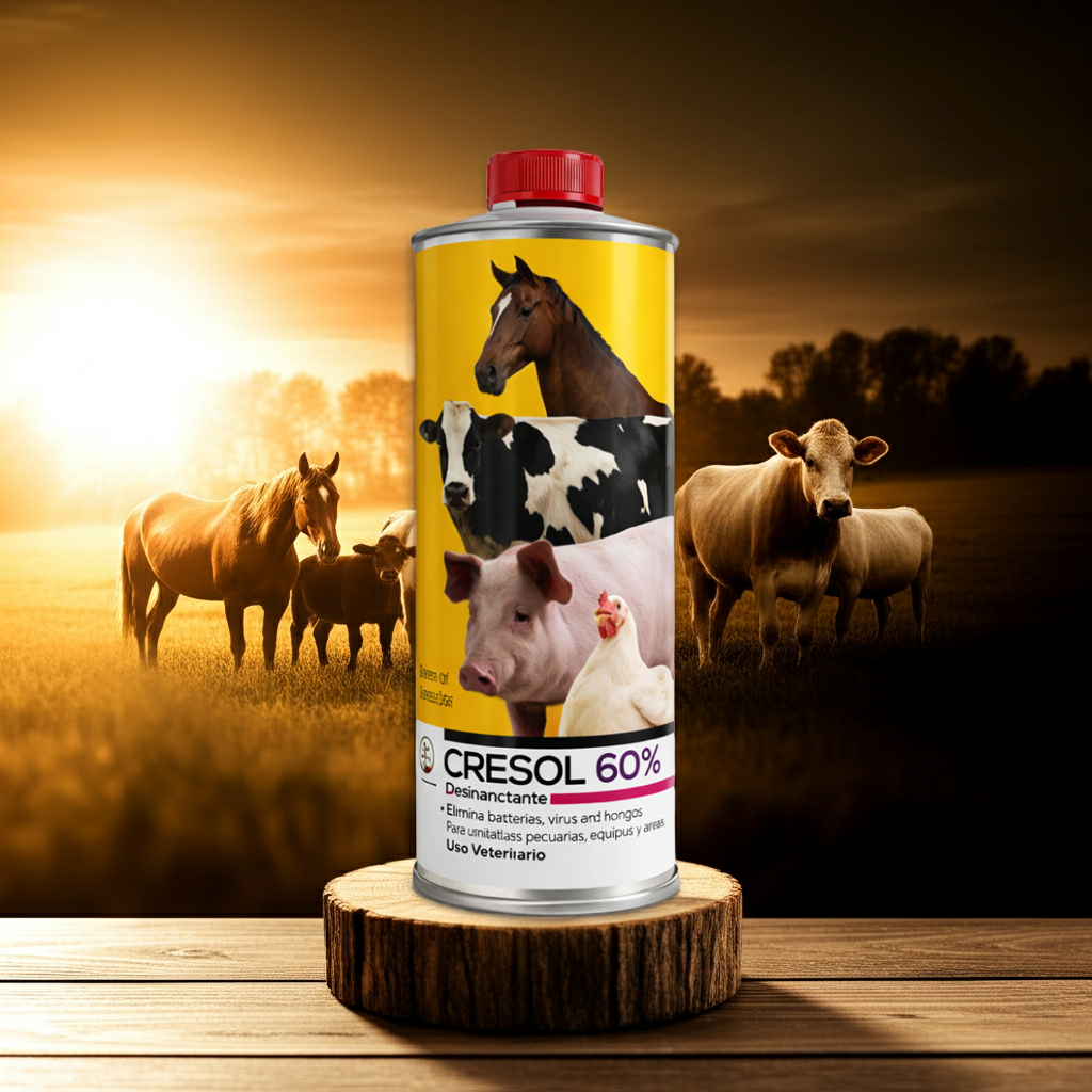 Cresol 60% Antiseptico Veterinario Amplio Espectro Ecuador - Agro Campos® Online Store