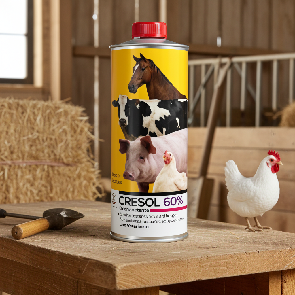 Cresol 60% Desinfeccion Porquerizas Porcinos Ecuador - Agro Campos® Online Store