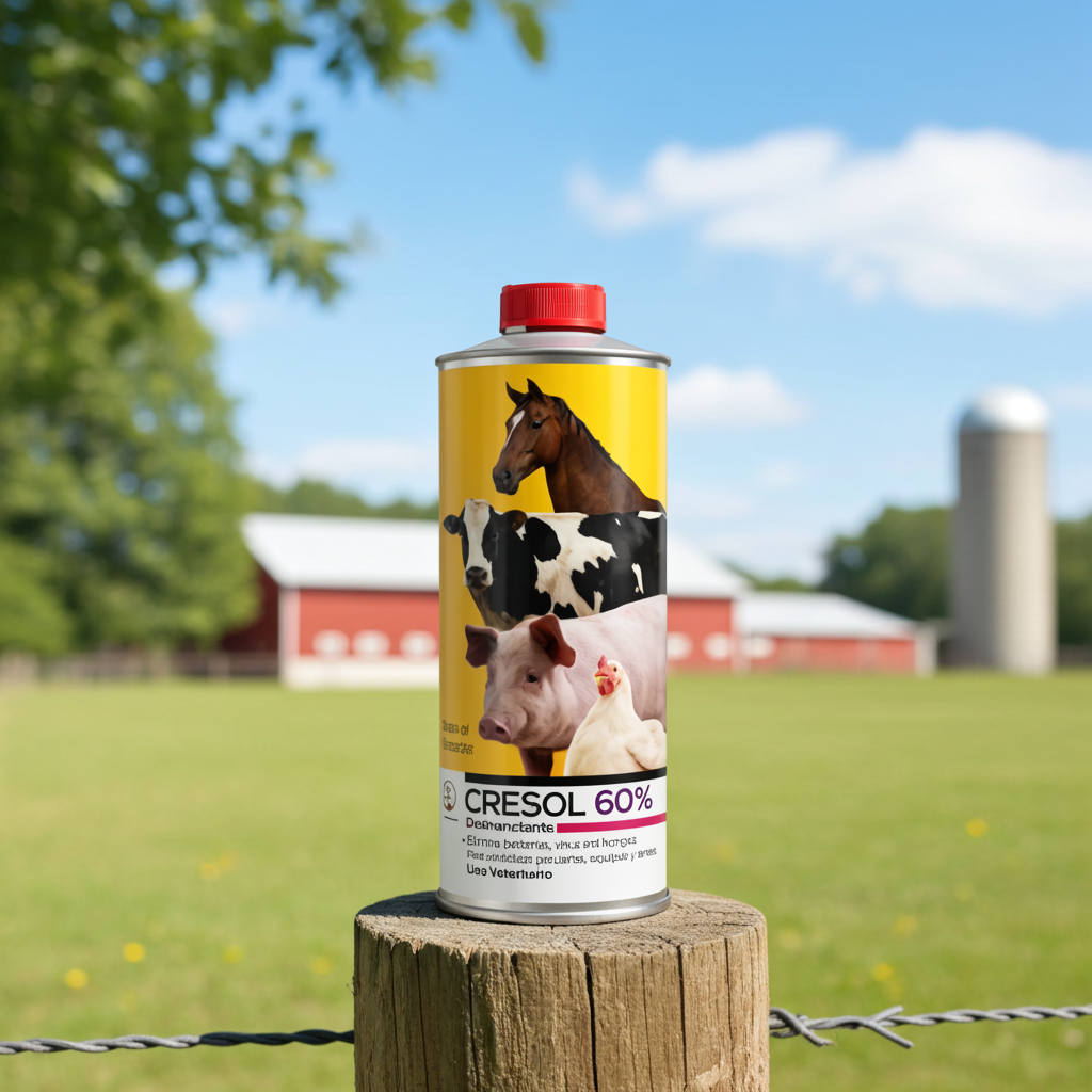 Cresol 60% Desinfectante Salas Ordeno Bovinos Ecuador - Agro Campos® Online Store
