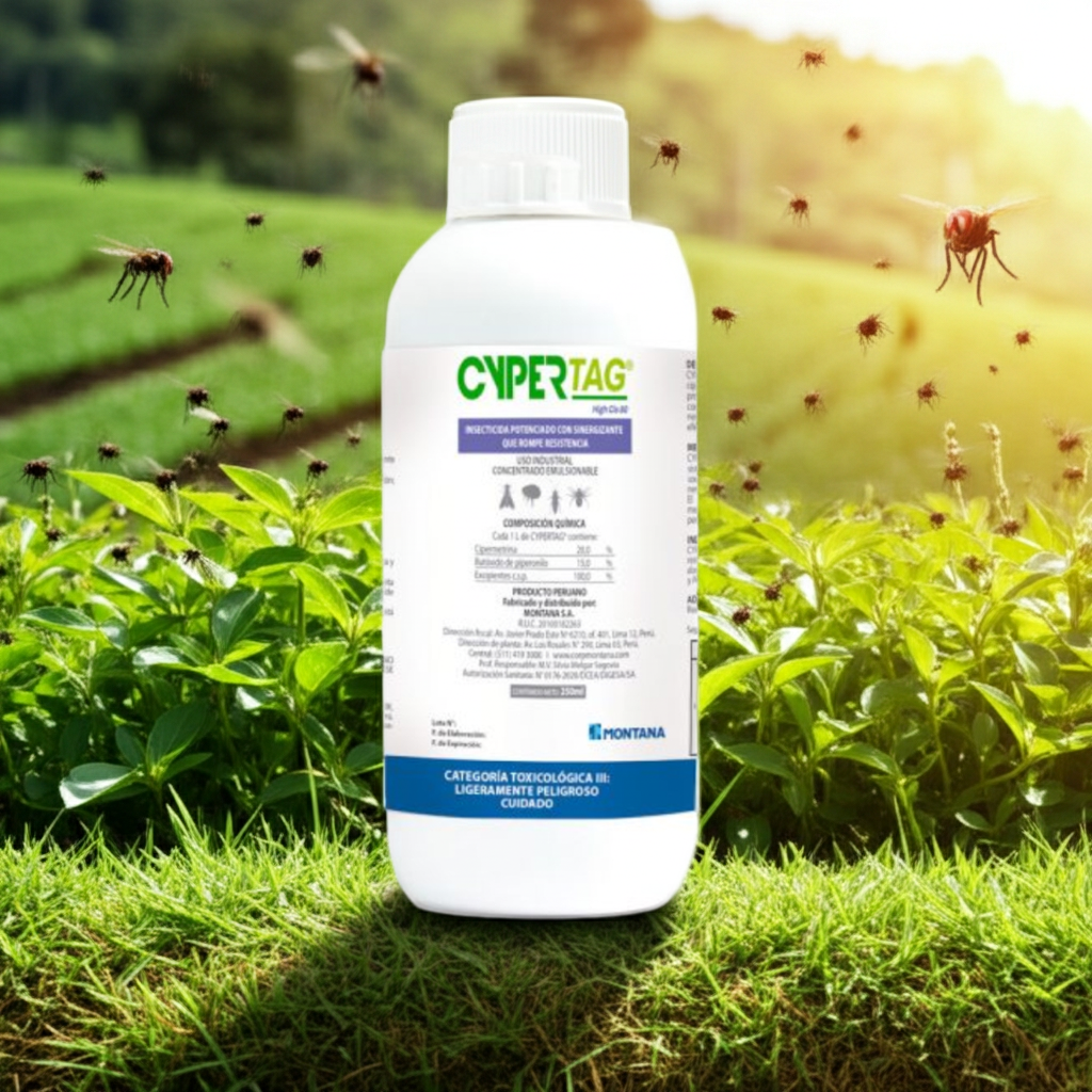 Cypertag Sinergia Insecticida Moscas Rastreros Bioseguridad Animal Ecuador - Agro Campos® Online Store
