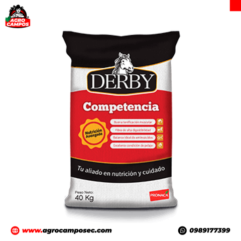 Derby Competencia Pronaca 40kg - Agro Campos