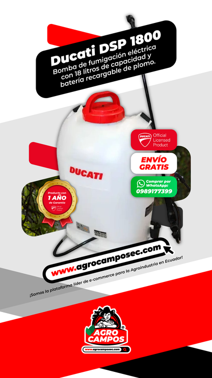 Fumigadora a Batería DSP 1800A