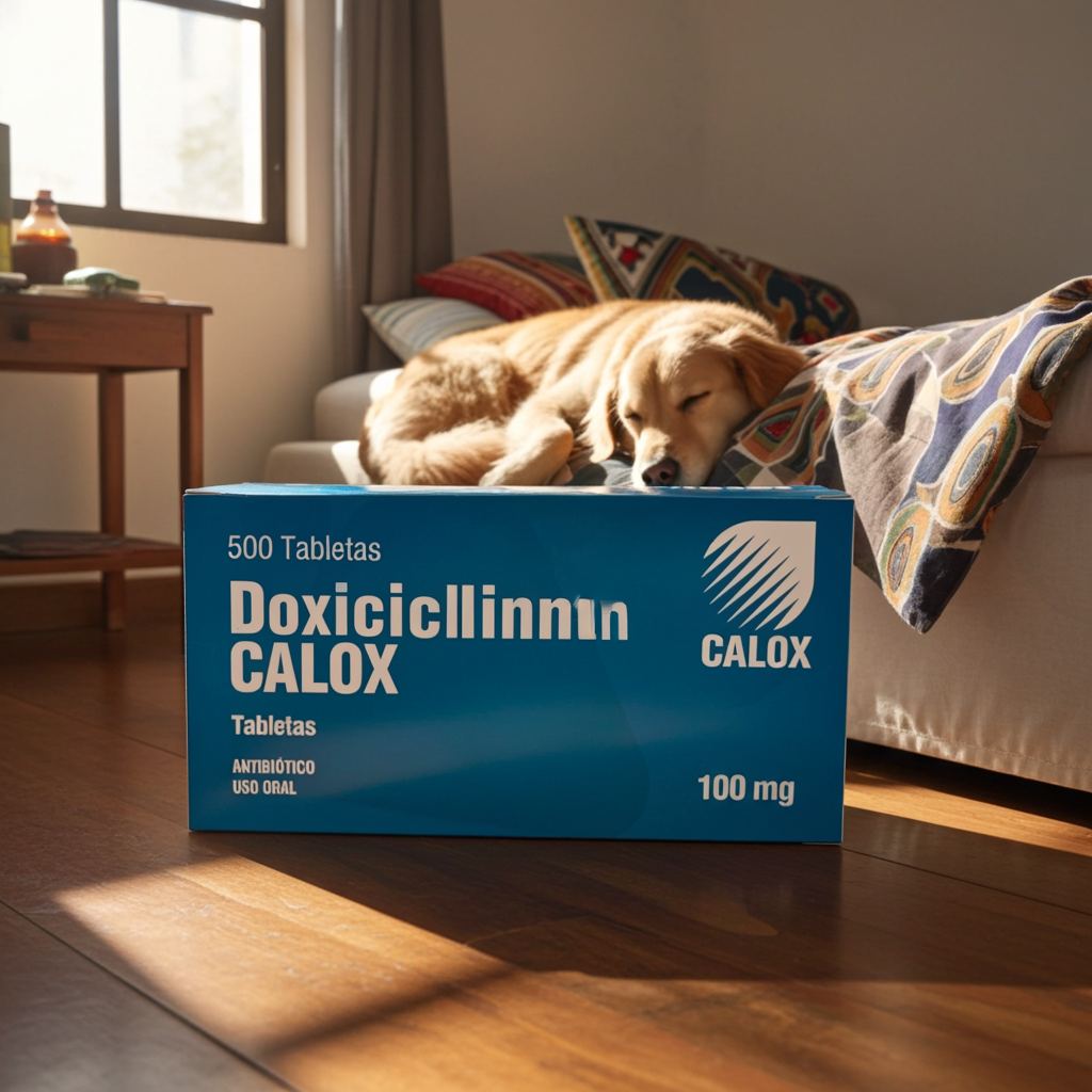 Doxiciclina Calox 500 Antibiotico Tetraciclinas Infecciones Respiratorias Mascotas Ecuador - Agro Campos® Online Store