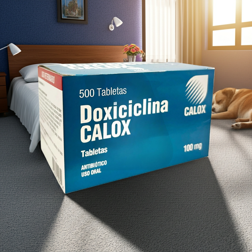 Doxiciclina Calox 500 Antimicrobiano Oral Perros Gatos Uso Veterinario Ecuador - Agro Campos® Online Store