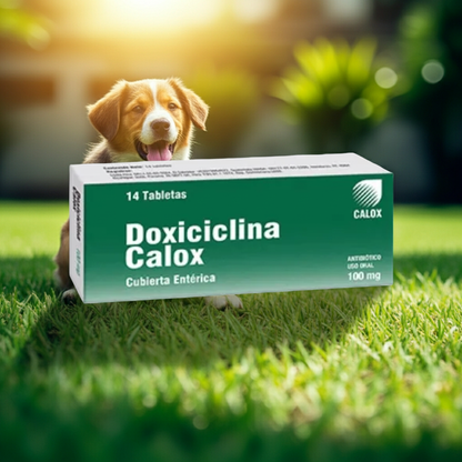 Doxiciclina Calox Antibiotico Amplio Espectro Caninos Felinos Ecuador - Agro Campos® Online Store
